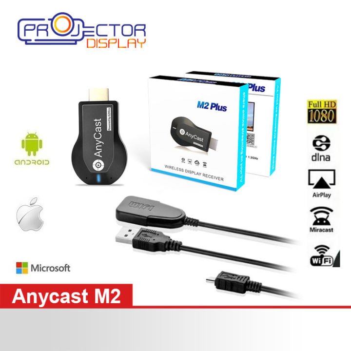 Anycast M2 Plus 128M Ezcast Miracast Any Cast Wireless DLNA AirPlay Mirror HDMI TV Stick WiFi Display Dongle Receiver for IOS Android - Image 3