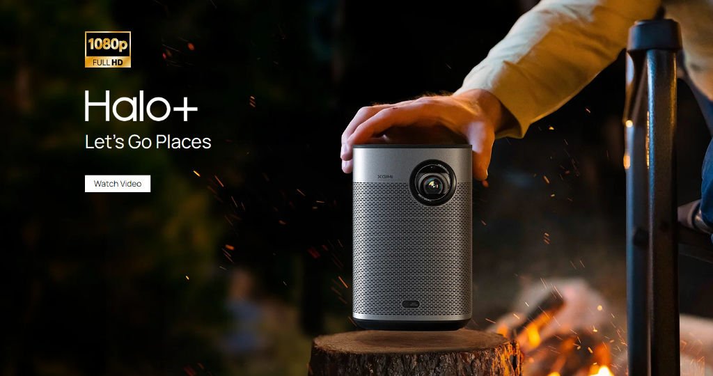 XGIMI Halo+ Plus Full HD 1080P 900 ANSI Lumens Portable Android Smart Projector (Global Version) - Image 2