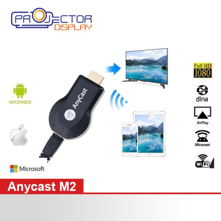 Anycast M2 Plus 128M Ezcast Miracast Any Cast Wireless DLNA AirPlay Mirror HDMI TV Stick WiFi Display Dongle Receiver for IOS Android - Image 2