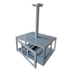 Meki Projector Security Cage / Box, Projector Mount, Projector Celling Bracket SB-4527W