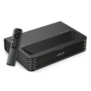 VAVA Chroma VA-SP003 Triple Laser 4K UHD Ultra Short Throw Home Theater Projector, 2500 Ansi Lumens, Home Cinema, Home Projector