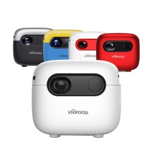 ViviFocus VS7-4G Mini Portable Built in Wireless/WIFI, Bluetooth, Android 4G Smart Pico Projector (With Built-In Battery)