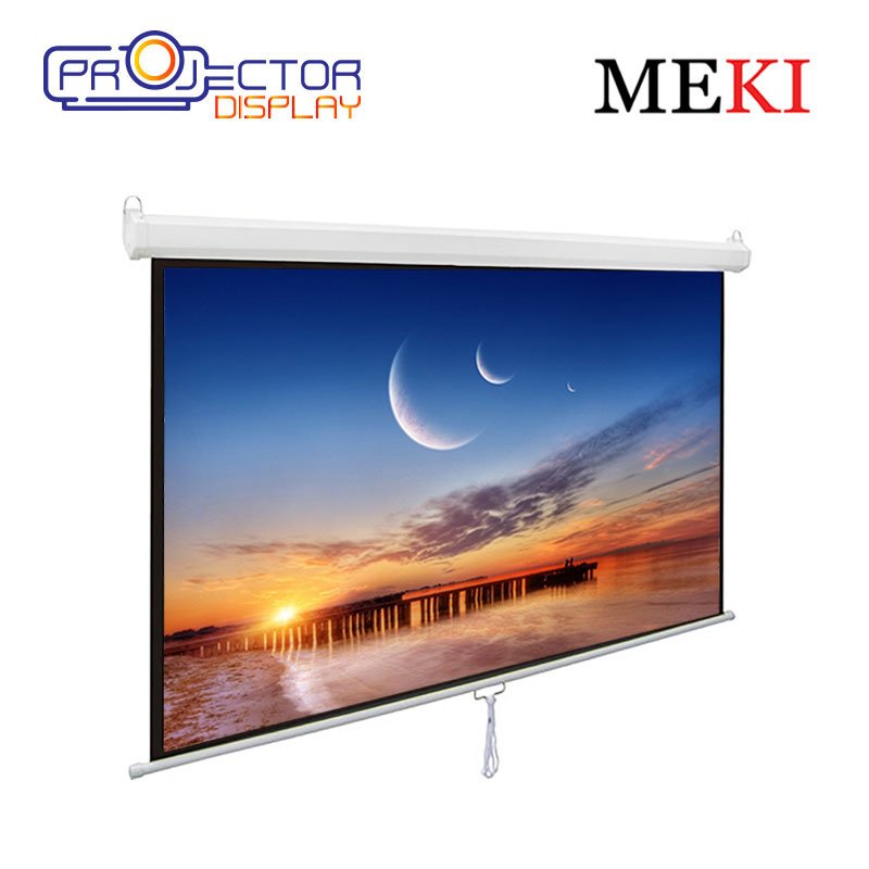 Meki EZ Wall Screen Matt White 60" x 60" - Image 2