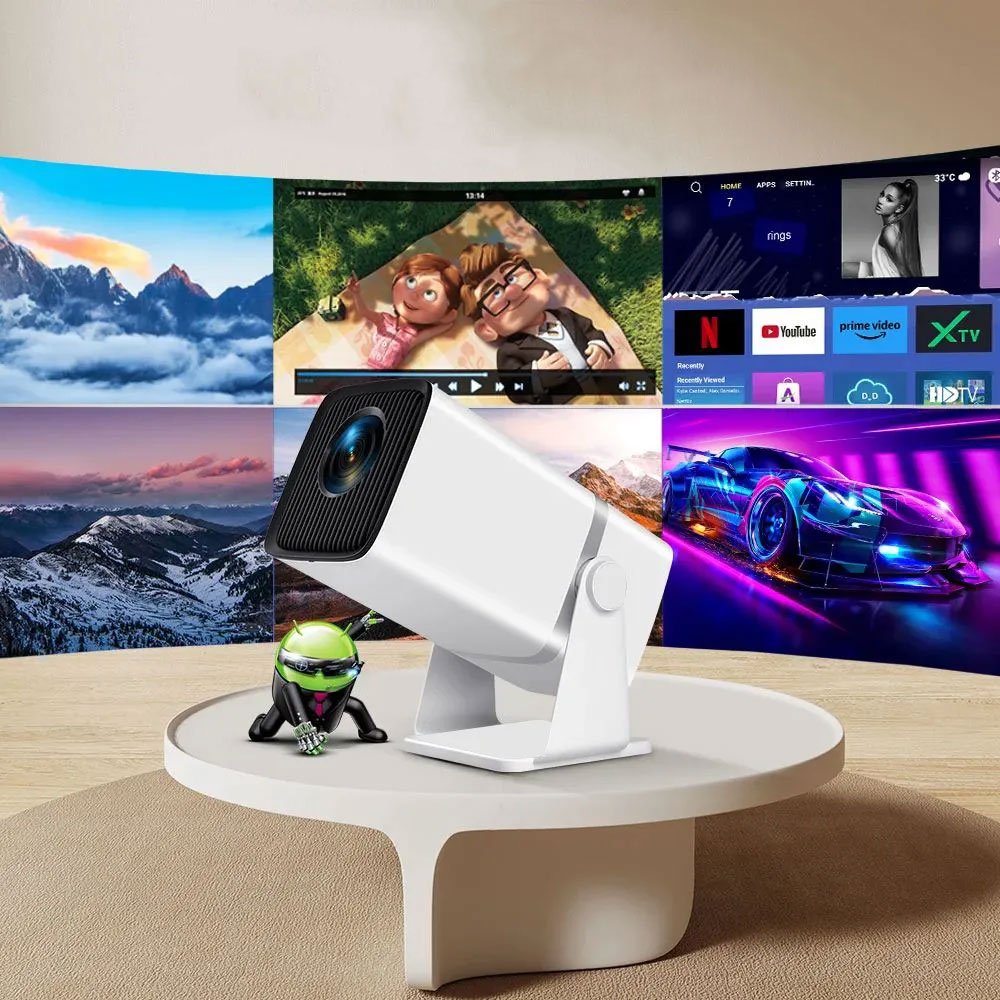 HTPNEO A86 Android Smart Wireless Projector - Image 3