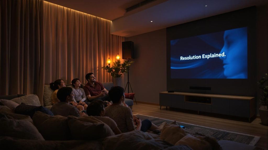 projector resolution explained