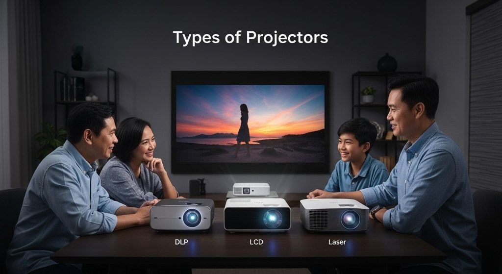projector types Malaysia family