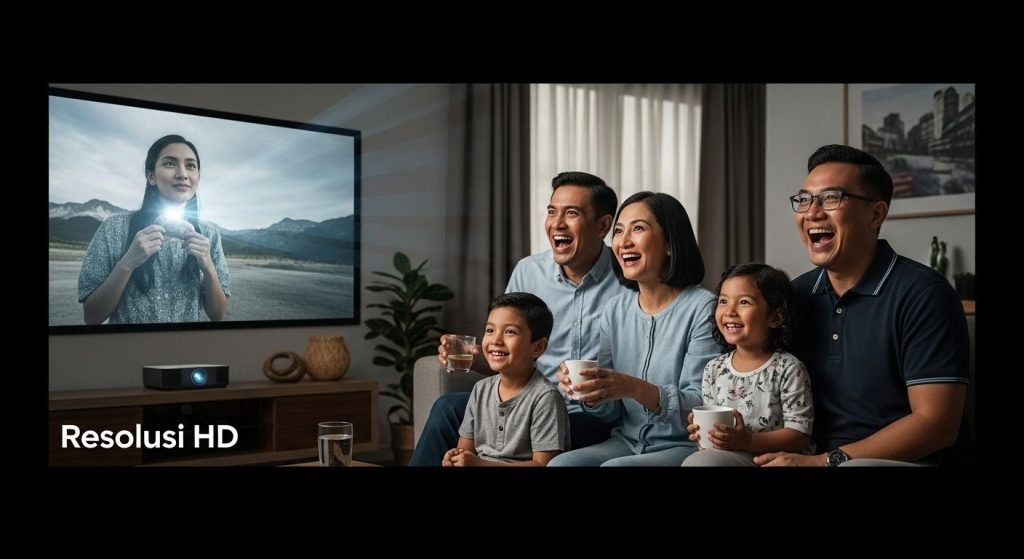 Resolusi HD projektor Malaysia