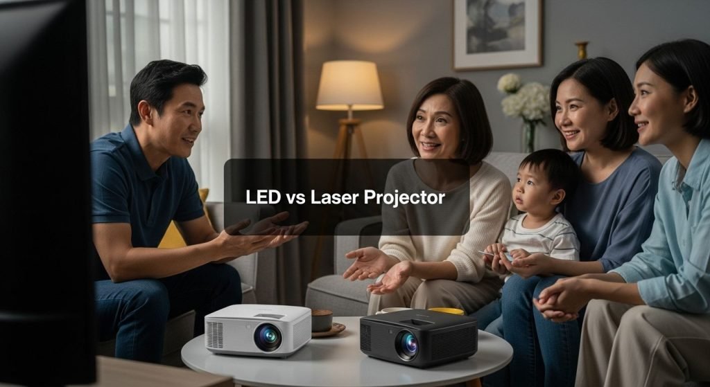 led vs laser projector malaysia
