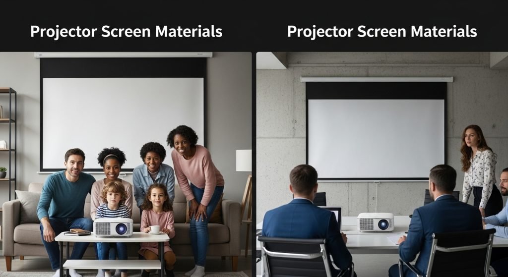 projector screen materials