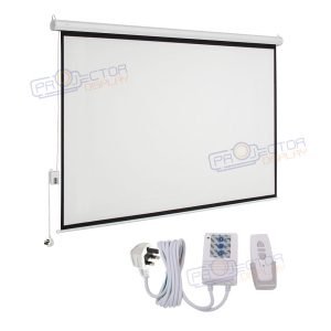 Venova Motorized Projection Screen 144" x 108" (180"D)