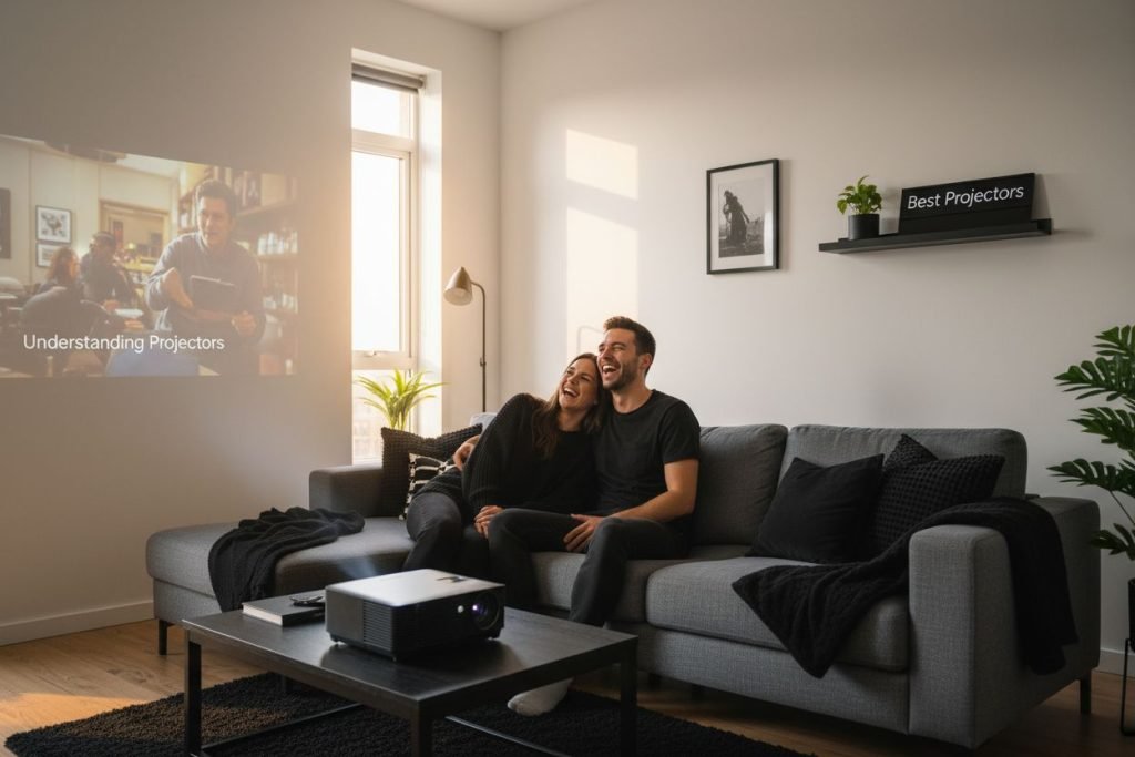 apartment projector lifestyle