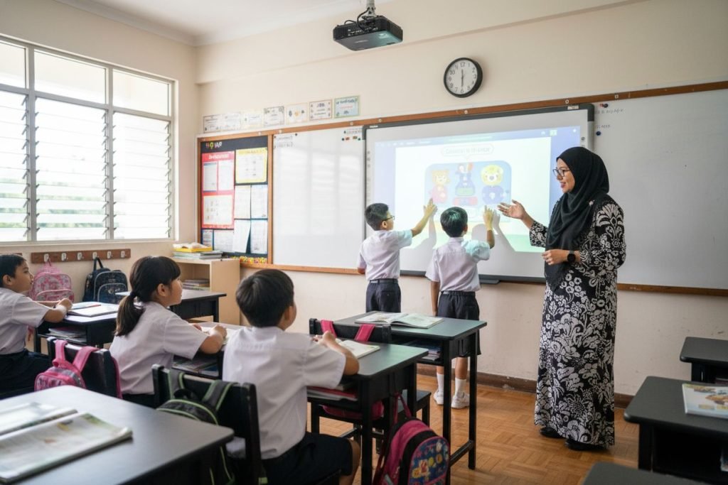 penggunaan projektor interaktif pendidikan