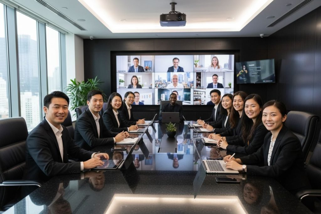 professional video conference