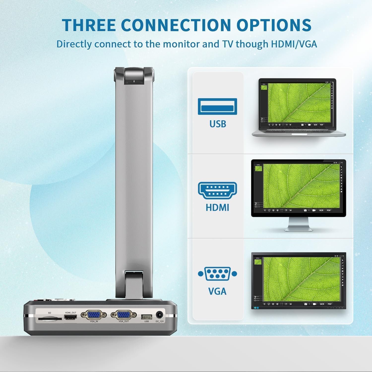 Dopah V500-4K 13MP Visualizer / Document Camera - Image 2