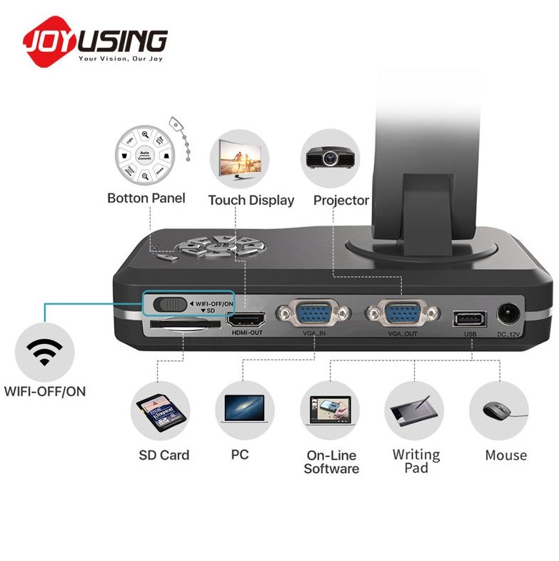 Joyusing V500W-4K 13MP 4K Wireless Visualizer - Image 3